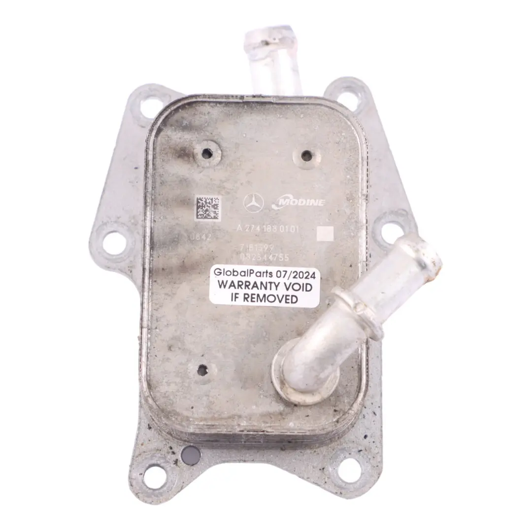 Motorölkühler Radiator Kühlung M274 Benzin für Mercedes W204 W205 mit Teilenummer A2741880101 Mercedes W204 W205 Motorölkühler Radiator Kühlung M274 Benzin - SKU A2741880101 - Teilenummer A2741880101