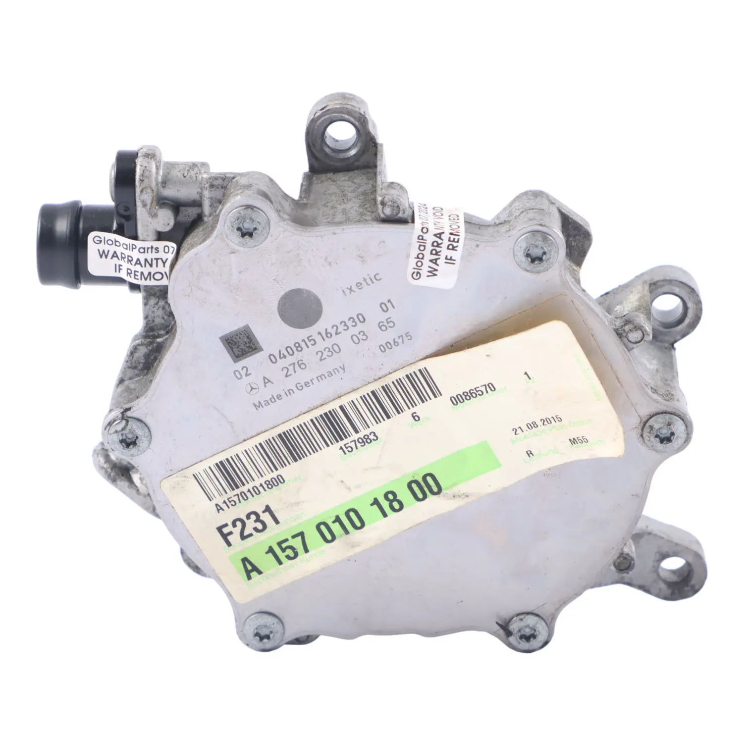 Mercedes ML W166 W212 W221 M276 Motor Gasolina Bomba Vacío A2762300365