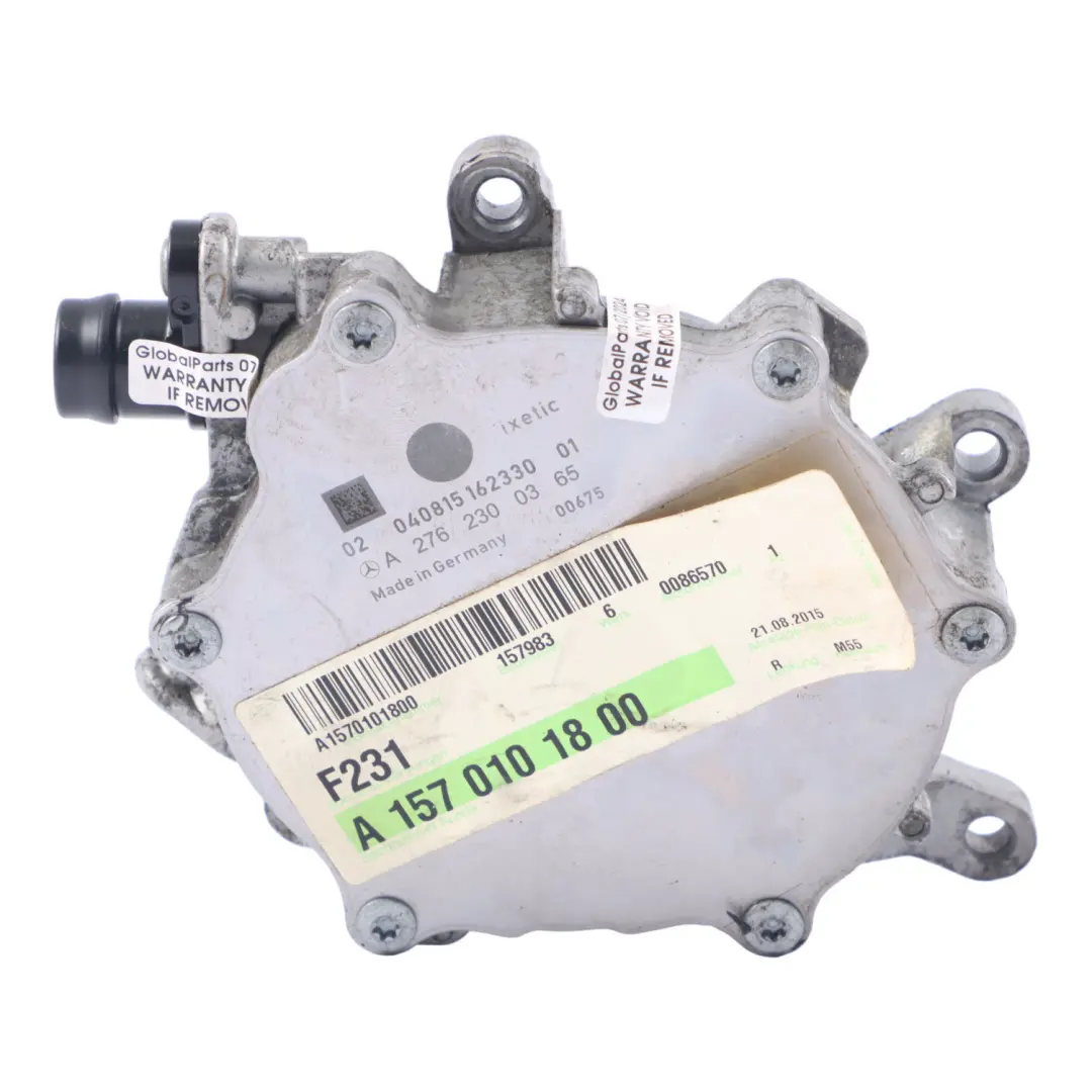 Mercedes ML W166 W212 W221 M276 Pompe Vide Moteur Essence - SKU A2762300365 - Numéro de pièce A2762300365