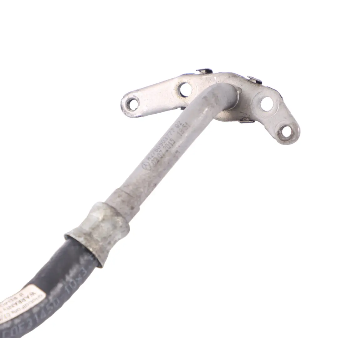 Turbocompresor Tubo de Retorno Manguera Izquierda para Mercedes W166 con número de pieza A2780900800 Mercedes W166 Turbocompresor Tubo de Retorno Manguera Izquierda - SKU A2780900800 - Número de pieza A2780900800