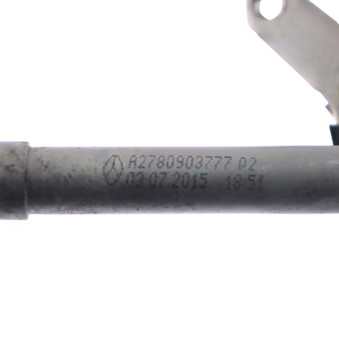 Mercedes W166 Turbocharger Turbo Oil Return Pipe Line Hose Left N/S - SKU A2780900800 - Part number A2780900800