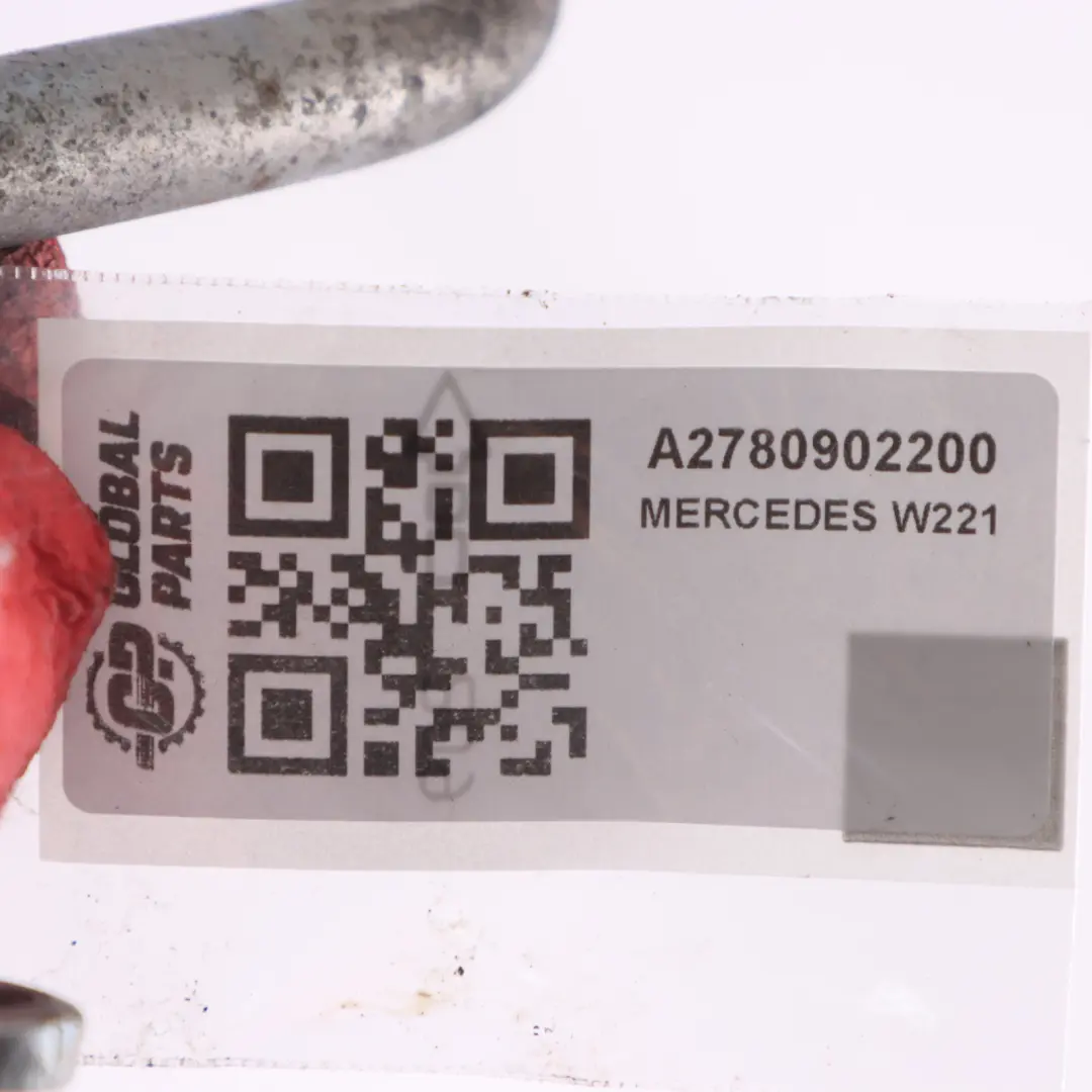 Mercedes W212 W221 Turbocharger Oil Return Pipe Line Hose Right O/S - SKU A2780902200 - Part number A2780902200