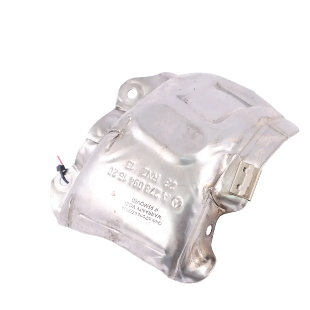 Osłona Termiczna Turbosprężarki Prawa do Mercedes W212 M157 o numerze A2780941620 Mercedes W212 M157 Osłona Termiczna Turbosprężarki Prawa - SKU A2780941620 - Numer Części A2780941620