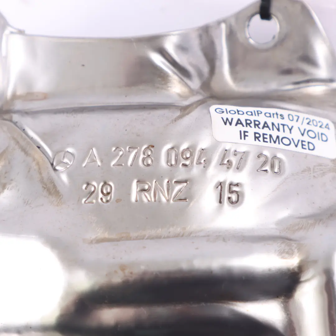 Panneau Turbo d'isolation thermique pour Mercedes W212 à propos du numéro de pièce A2780944720 Mercedes W212 Panneau Turbo d'isolation thermique - SKU A2780944720 - Numéro de pièce A2780944720