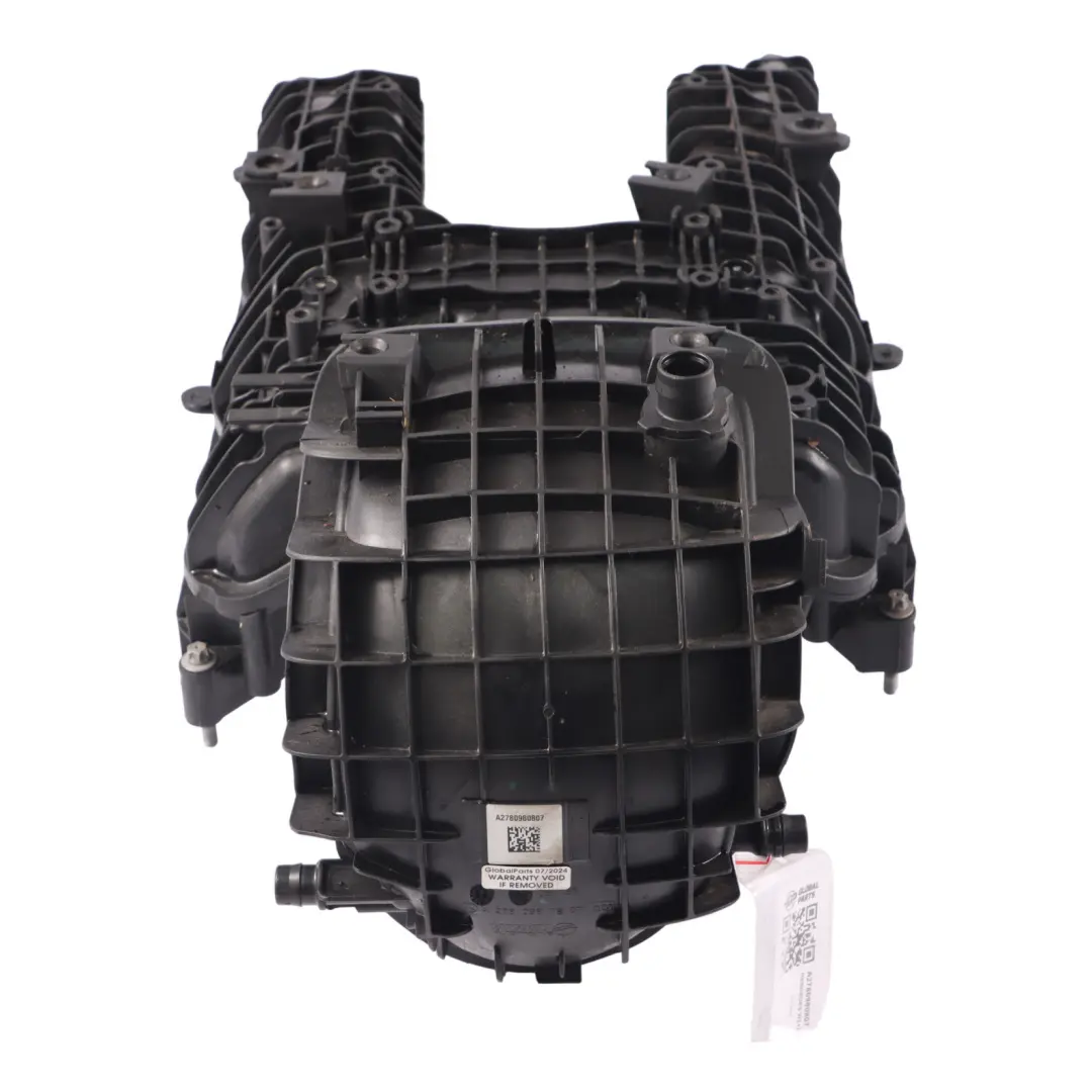 Múltiple Carga Admisión Aire Distribución Entrada para Mercedes W212 M157 con número de pieza A2780980807 Mercedes W212 M157 Múltiple Carga Admisión Aire Distribución Entrada - SKU A2780980807 - Número de pieza A2780980807