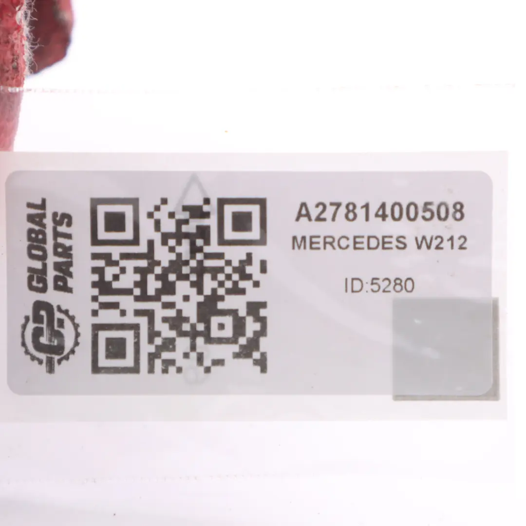 Mercedes W212 Auspuffkrümmer Leitung Rohr Schlauch - SKU A2781400508 - Teilenummer A2781400508