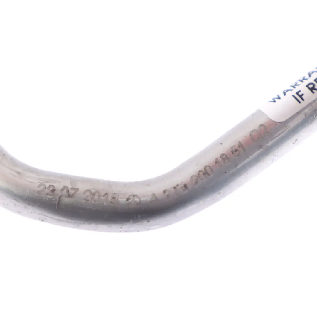 Mercedes W212 Turbocompresor Línea de Alimentación de Refrigeración - SKU A2782001851 - Número de pieza A2782001851