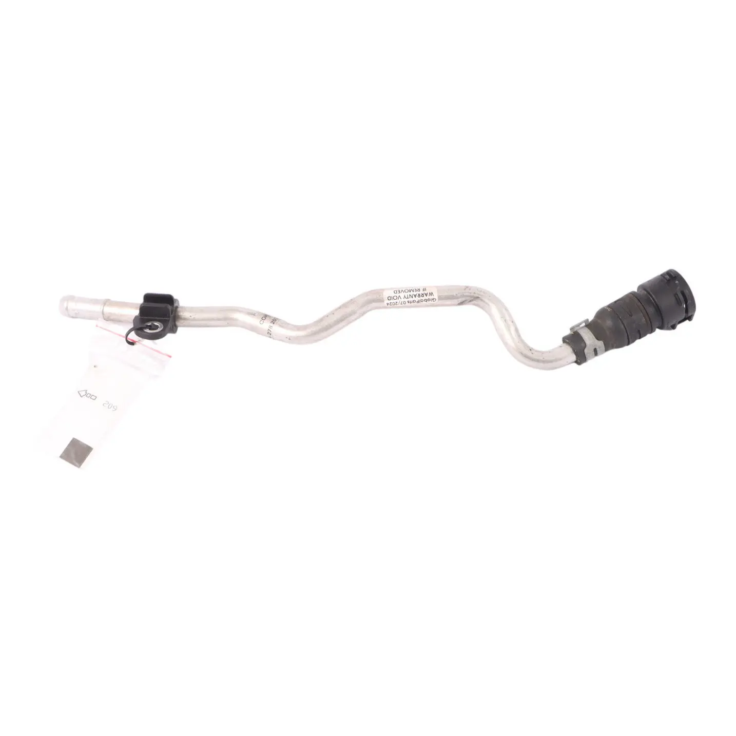 Mercedes W212 Water Hose Coolant Cooling Pipe Line A2782030103