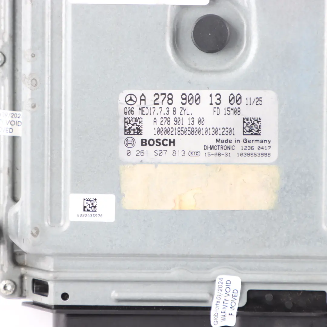 SL63 AMG M157.983 585HP Engine ECU Kit Ingition + Key to Mercedes R231 with Part number A2789001300 Mercedes R231 SL63 AMG M157.983 585HP Engine ECU Kit Ingition + Key - SKU A2789001300-1 - Part number A2789001300