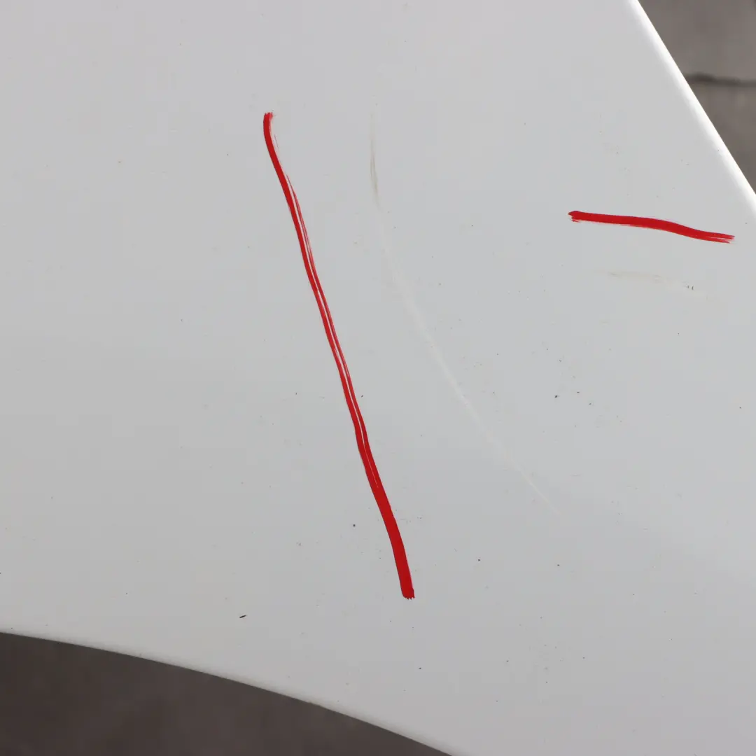 Side Panel Front Left N/S Wing Fender Arctic White - 9147 to Mercedes Citan W415 with Part number A4158800800 Mercedes Citan W415 Side Panel Front Left N/S Wing Fender Arctic White - 9147 - SKU A4158800800-ARW - Part number A4158800800