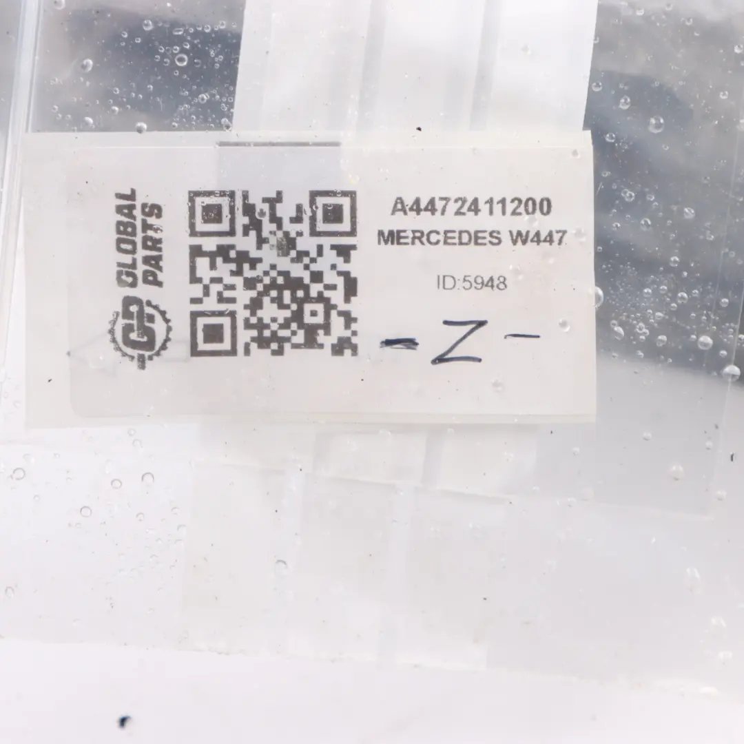 Soporte Motor Delantero Derecho para Mercedes W447 con número de pieza A4472411200 Mercedes W447 Soporte Motor Delantero Derecho - SKU A4472411200 - Número de pieza A4472411200