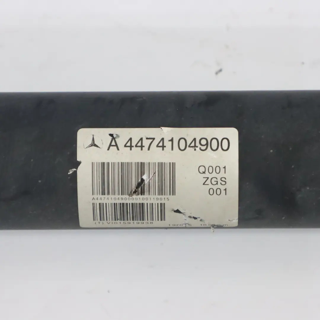 Propshaft Drive Shaft Automatic Transmission to Mercedes Vito W447 with Part number A4474104900 Mercedes Vito W447 Propshaft Drive Shaft Automatic Transmission - SKU A4474104900 - Part number A4474104900