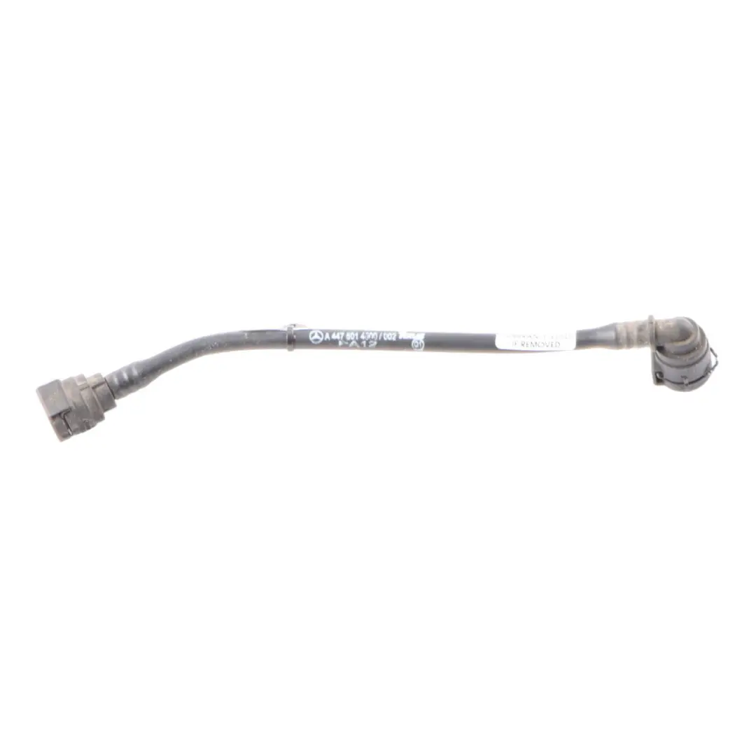 Radiator Coolant Hose Cooling Pipe Bleed Line to Mercedes W447 with Part number A4475014500 Mercedes W447 Radiator Coolant Hose Cooling Pipe Bleed Line - SKU A4475014500 - Part number A4475014500
