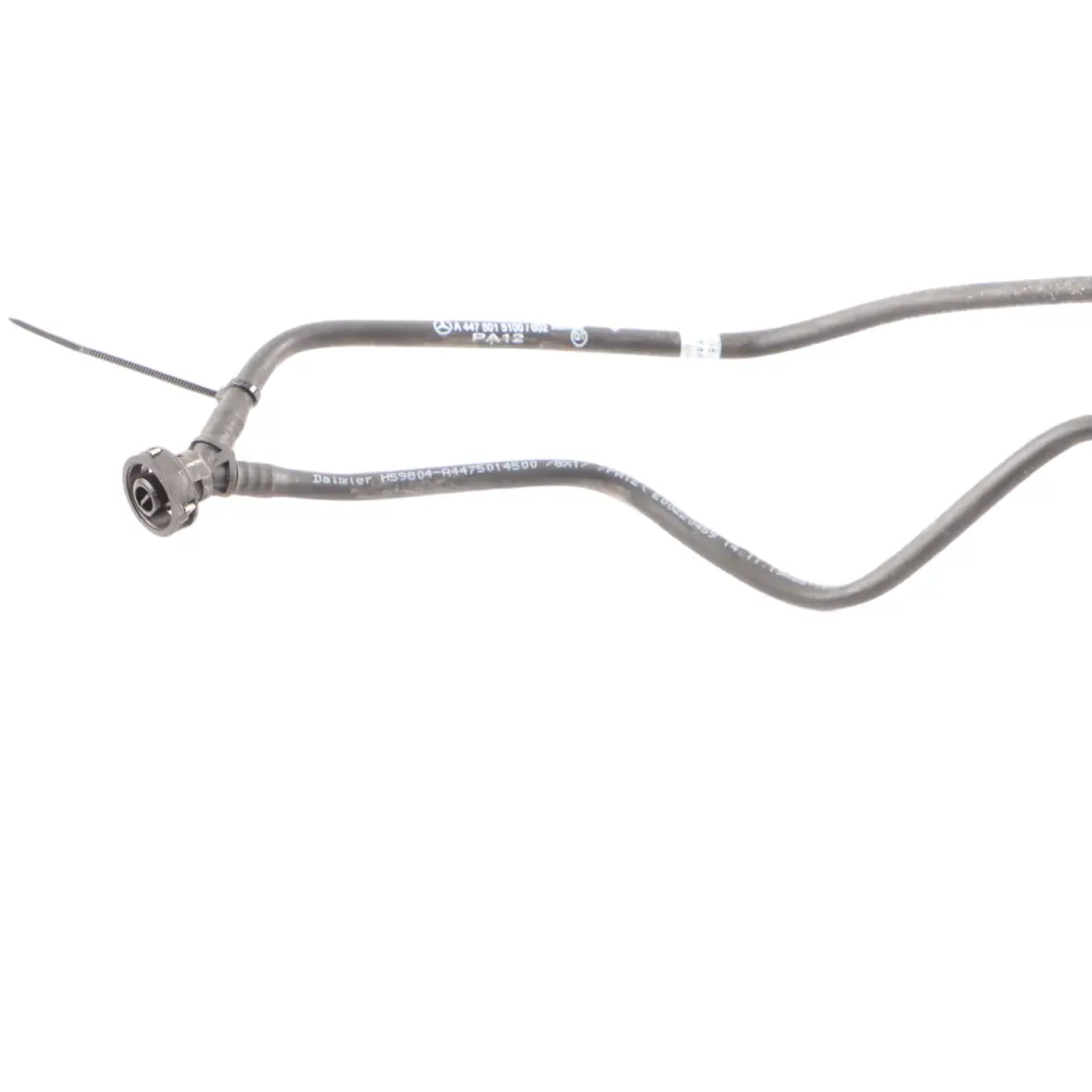 Vacuum Pipe Brake Booster Servo Line Hose to Mercedes W447 with Part number A4475015100 Mercedes W447 Vacuum Pipe Brake Booster Servo Line Hose - SKU A4475015100 - Part number A4475015100