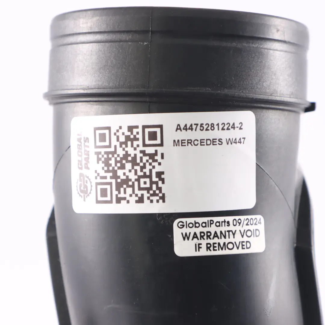Mercedes W447 OM651 Diesel Motor Lufteinlassrohr Schlauch Leitung - SKU A4475281224-2 - Teilenummer A4475281224