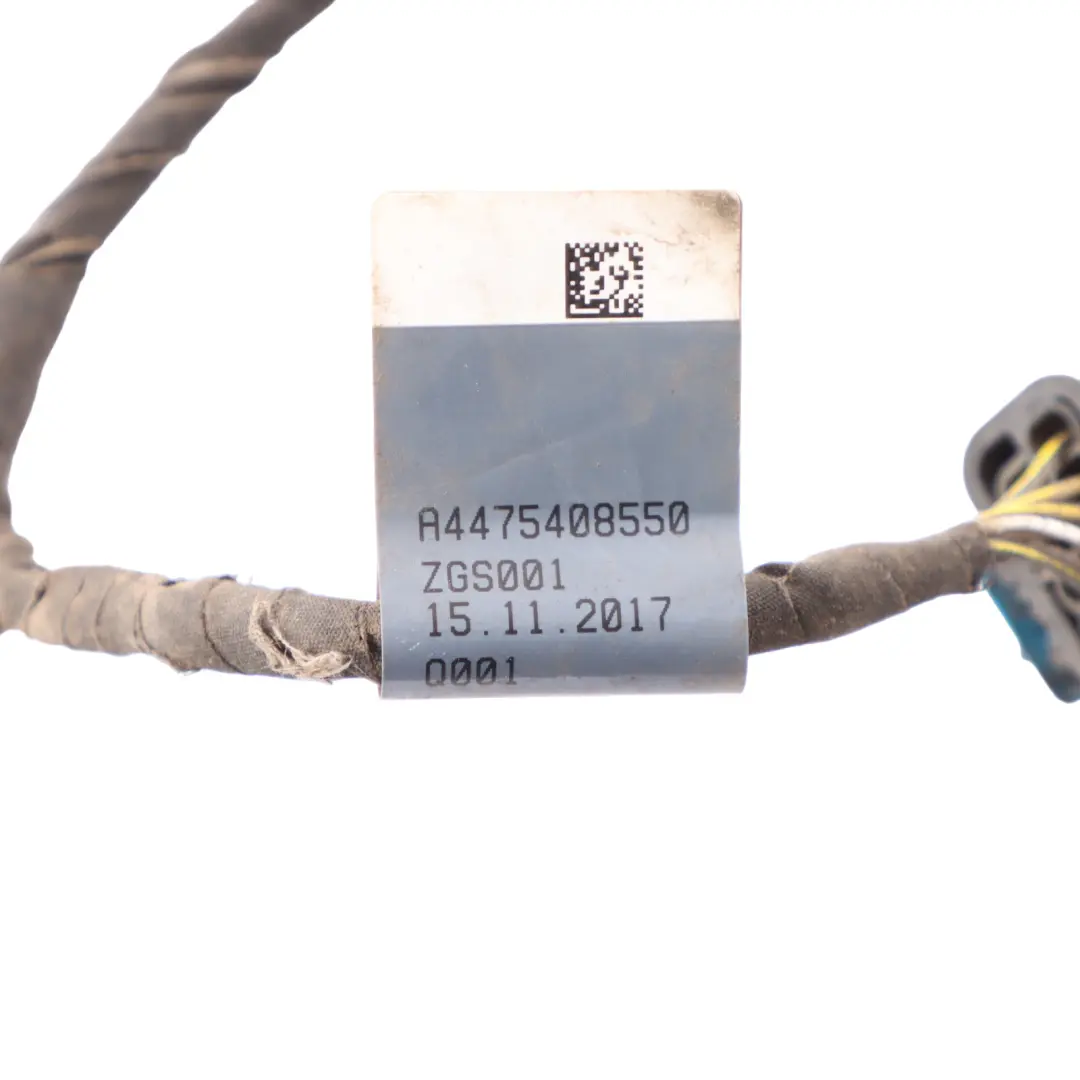 Bumper Wiring Loom Parking Sensor Cable Harness to Mercedes W447 Rear with Part number A4475408550 Mercedes W447 Rear Bumper Wiring Loom Parking Sensor Cable Harness - SKU A4475408550 - Part number A4475408550