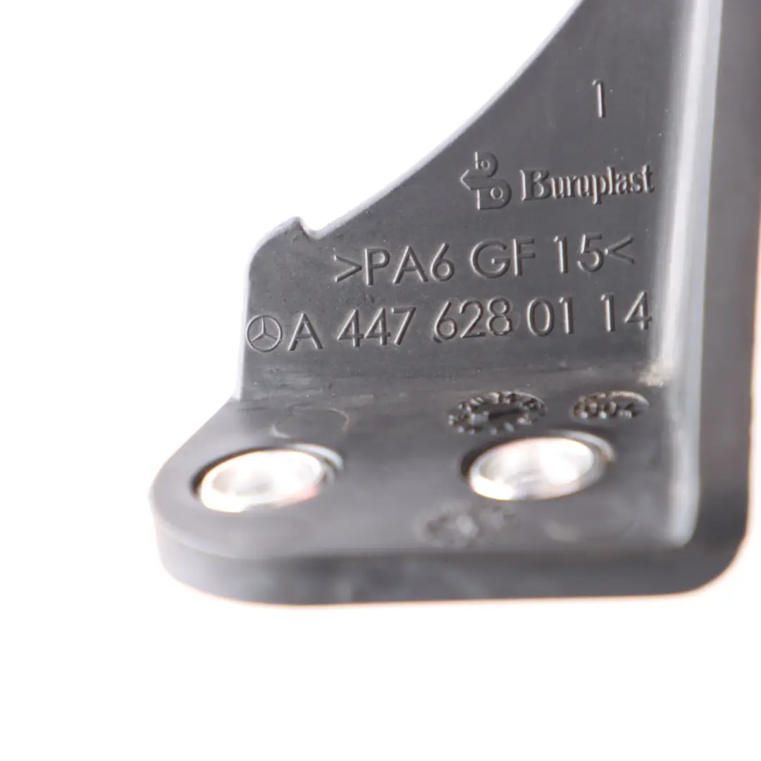 Hood Support Bracket Mount Holder to Mercedes W447 Engine with Part number A4476280114 Mercedes W447 Engine Hood Support Bracket Mount Holder - SKU A4476280114 - Part number A4476280114