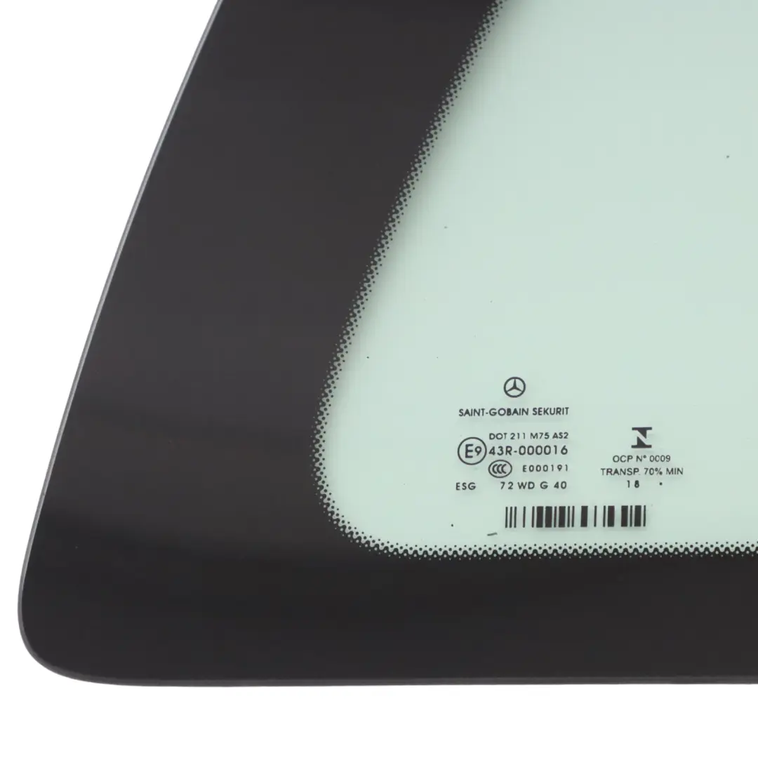 Mercedes W447 Vetro Laterale Destro Fisso AS2 - SKU A4476732705 - Numero di parte A4476732705