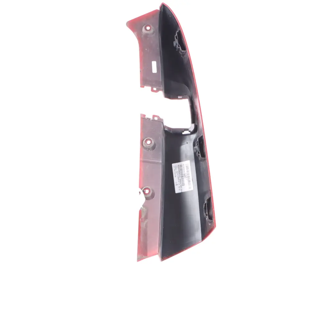 Lamp Light Bracket Trim Cover Left N/S Hyacinth Red - 334 to Mercedes W447 Rear with Part number A4476941625 Mercedes W447 Rear Lamp Light Bracket Trim Cover Left N/S Hyacinth Red - 334 - SKU A4476941625-HRE - Part number A4476941625