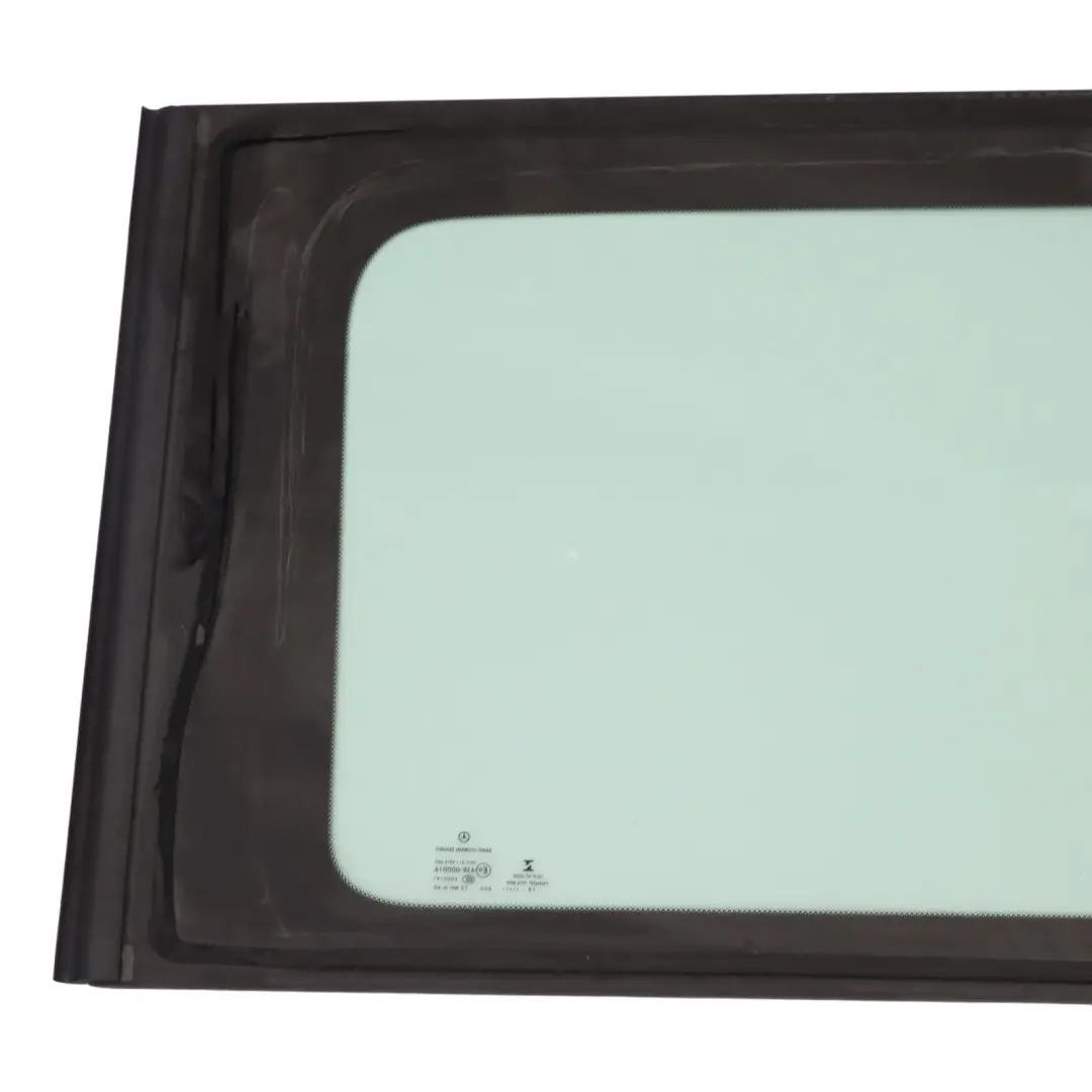 Side Window Pane Left N/S Glass AS2 Heat Isolation to Mercedes W447 with Part number A4477350209 Mercedes W447 Side Window Pane Left N/S Glass AS2 Heat Isolation - SKU A4477350209 - Part number A4477350209