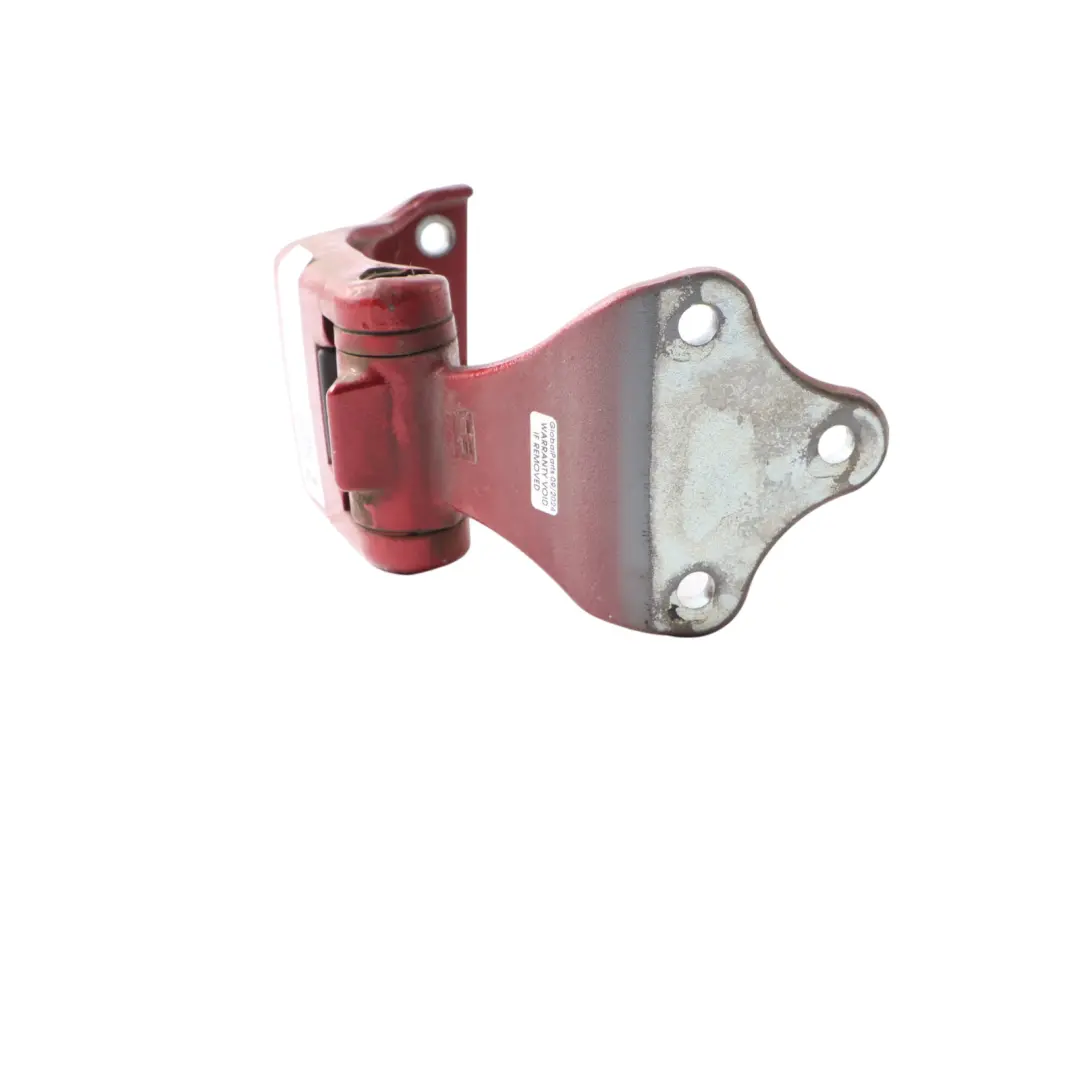 Door Hinge Rear Left Lower Hyacinth Red 334 to Mercedes Vito W447 with Part number A4477407600 Mercedes Vito W447 Door Hinge Rear Left Lower Hyacinth Red 334 - SKU A4477407600-HRE - Part number A4477407600
