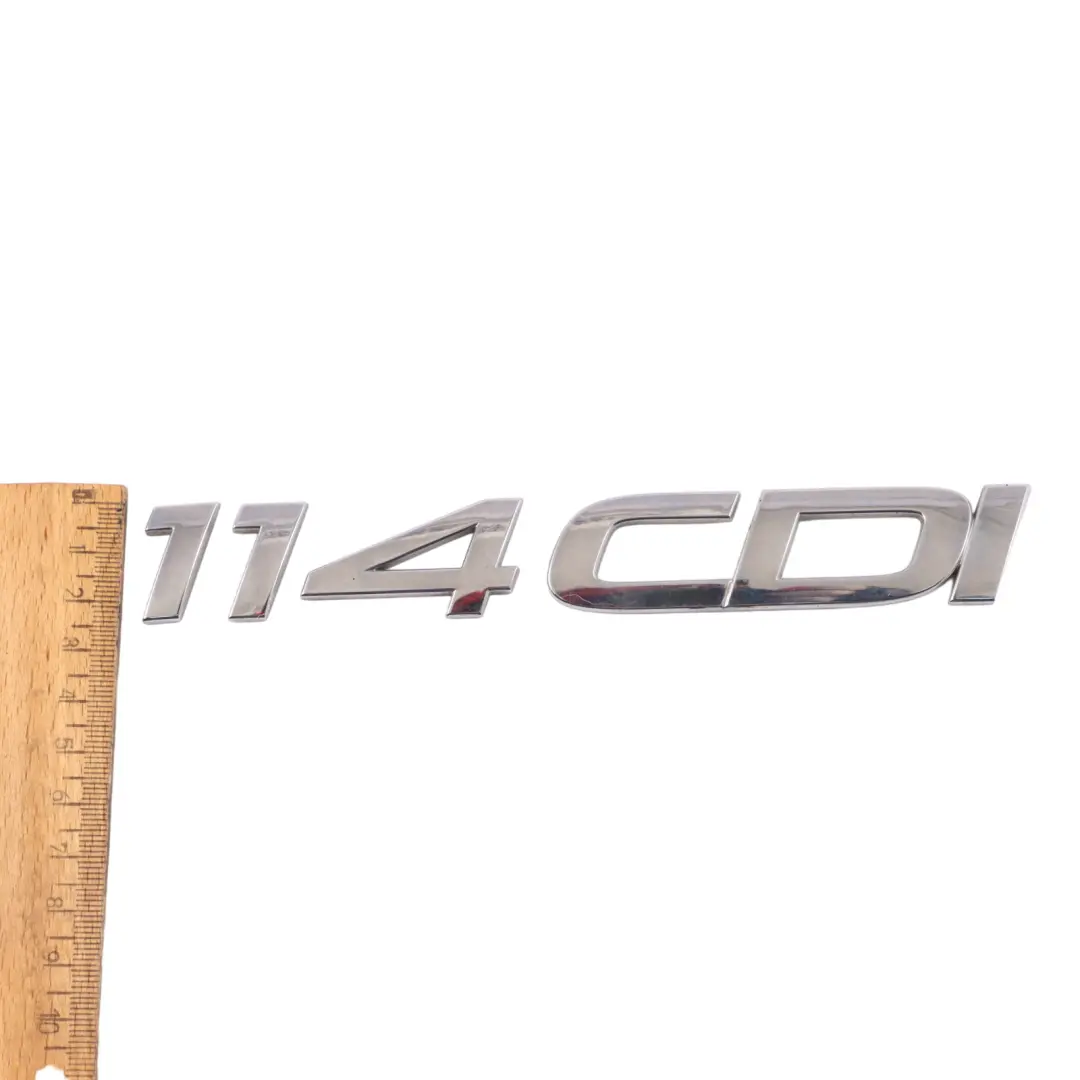 Emblema Porta Posteriore Logo 114 CDI per Mercedes Vito W447 con numero di parte A4478170314 Mercedes Vito W447 Emblema Porta Posteriore Logo 114 CDI - SKU A4478170314 - Numero di parte A4478170314