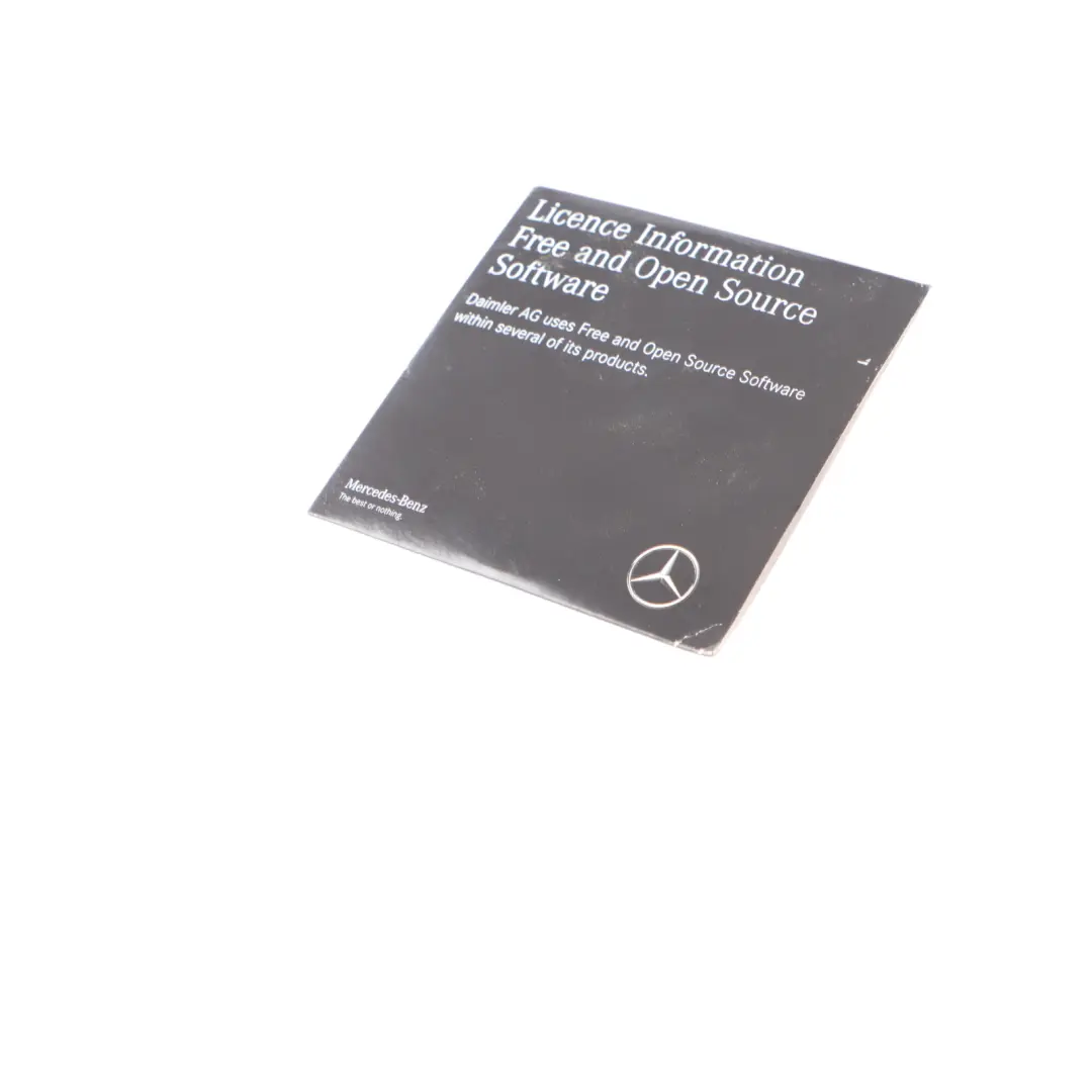 Source Software CD Licence Information to Mercedes Vito W447 Open with Part number A4478272100 Mercedes Vito W447 Open Source Software CD Licence Information - SKU A4478272100 - Part number A4478272100