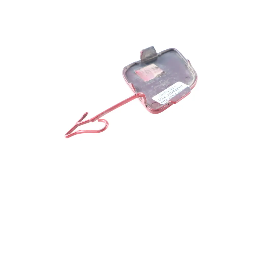 Front Bumper Towing Eye Trim Cover Hyacinth Red - 334 to Mercedes W447 with Part number A4478850423 Mercedes W447 Front Bumper Towing Eye Trim Cover Hyacinth Red - 334 - SKU A4478850423-HRE - Part number A4478850423