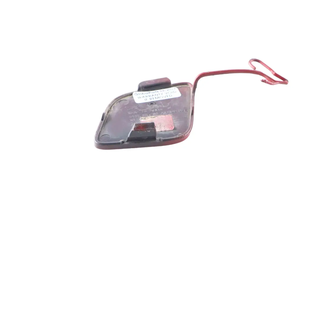Front Bumper Towing Eye Trim Cover Hyacinth Red - 334 to Mercedes W447 with Part number A4478850423 Mercedes W447 Front Bumper Towing Eye Trim Cover Hyacinth Red - 334 - SKU A4478850423-HRE - Part number A4478850423