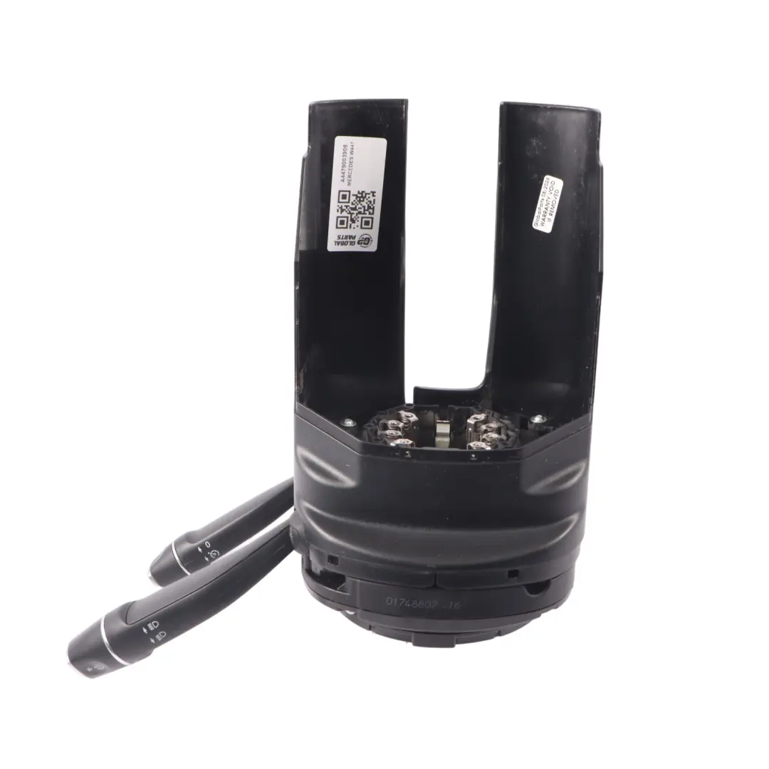 Columna de Dirección Interruptor Indicadores Control de Crucero para Mercedes W447 con número de pieza A4479003908 Mercedes W447 Columna de Dirección Interruptor Indicadores Control de Crucero - SKU A4479003908 - Número de pieza A4479003908