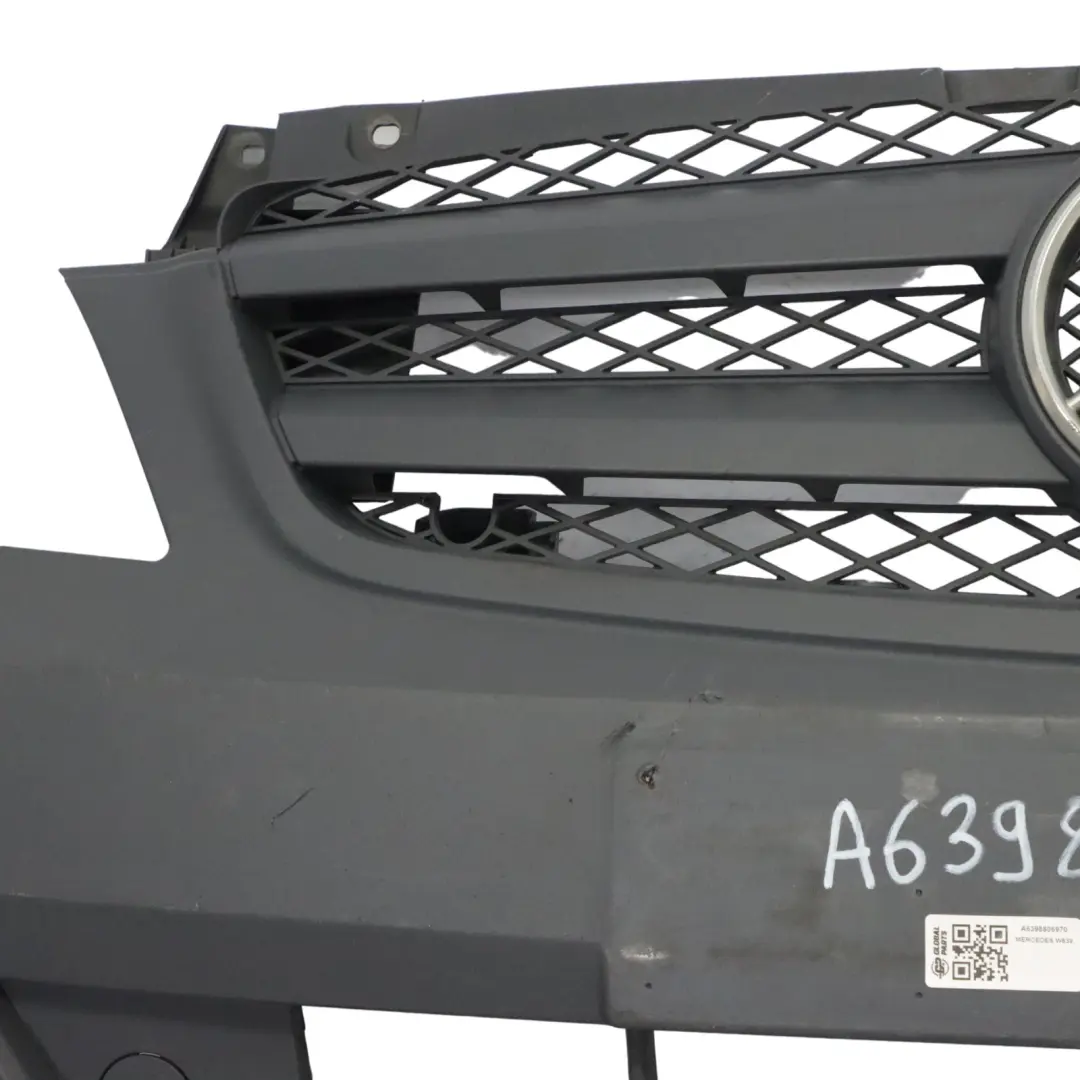 Mercedes Vito W639 Front Bumper Trim Panel Covering Primed - SKU A6398806970 - Part number A6398806970