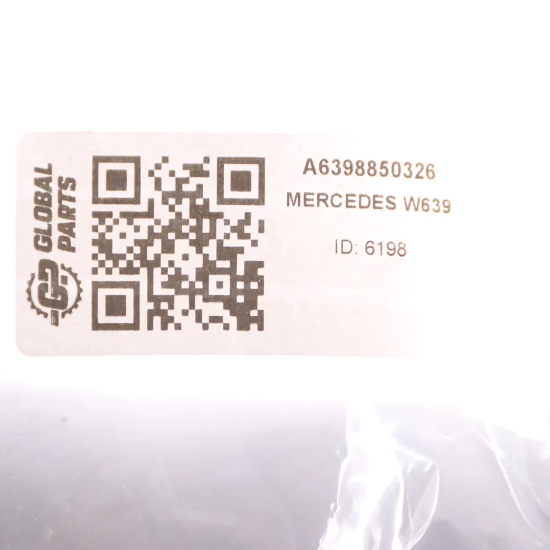 Front Bumper Cover Flap Towing Eye Trim Panel to Mercedes Vito W639 with Part number A6398850326 Mercedes Vito W639 Front Bumper Cover Flap Towing Eye Trim Panel - SKU A6398850326 - Part number A6398850326