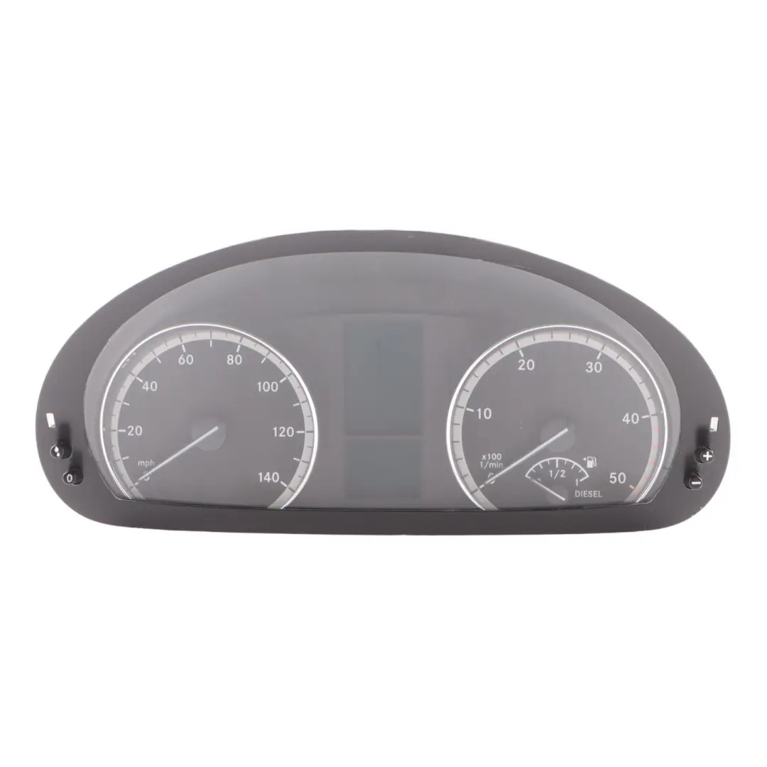 Instrument Cluster Speedo Meter Clocks Manual to Mercedes W639 Diesel with Part number A6399001000 Mercedes W639 Diesel Instrument Cluster Speedo Meter Clocks Manual - SKU RHD-A6399001000 - Part number A6399001000