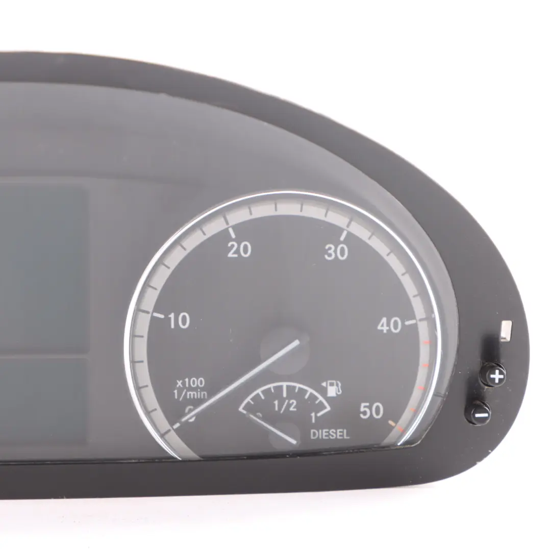 Instrument Cluster Speedo Meter Clocks Manual to Mercedes W639 Diesel with Part number A6399001000 Mercedes W639 Diesel Instrument Cluster Speedo Meter Clocks Manual - SKU RHD-A6399001000 - Part number A6399001000