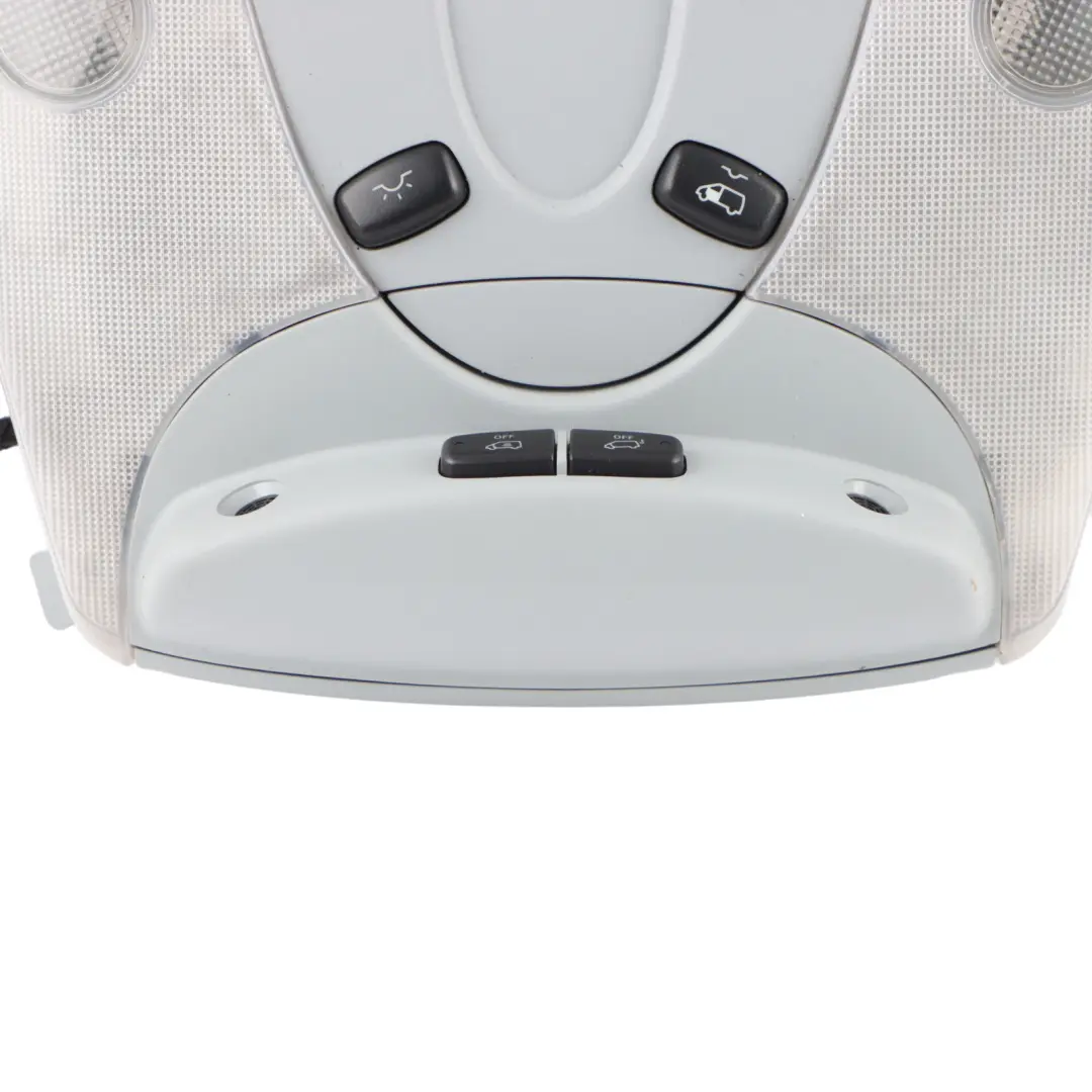 Roof Light Interior Front Lamp Switch Panel Grey to Mercedes Vito W639 with Part number A6399002300 Mercedes Vito W639 Roof Light Interior Front Lamp Switch Panel Grey - SKU A6399002300 - Part number A6399002300