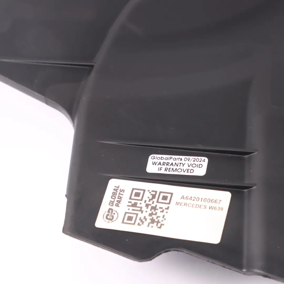 Mercedes Vito W639 Engine Cover Sound Insulation Panel Diesel OM642 - SKU A6420100667 - Part number A6420100667