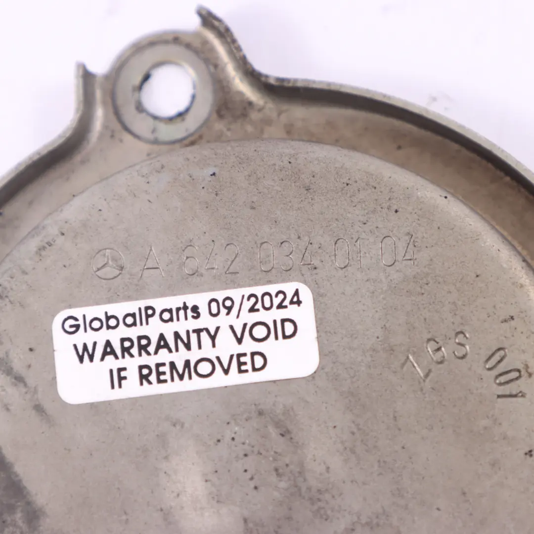 Mercedes W204 OM642 Diesel Capuchon d'arbre d'équilibrage Couvercle - SKU A6420340204 - Numéro de pièce A6420340204
