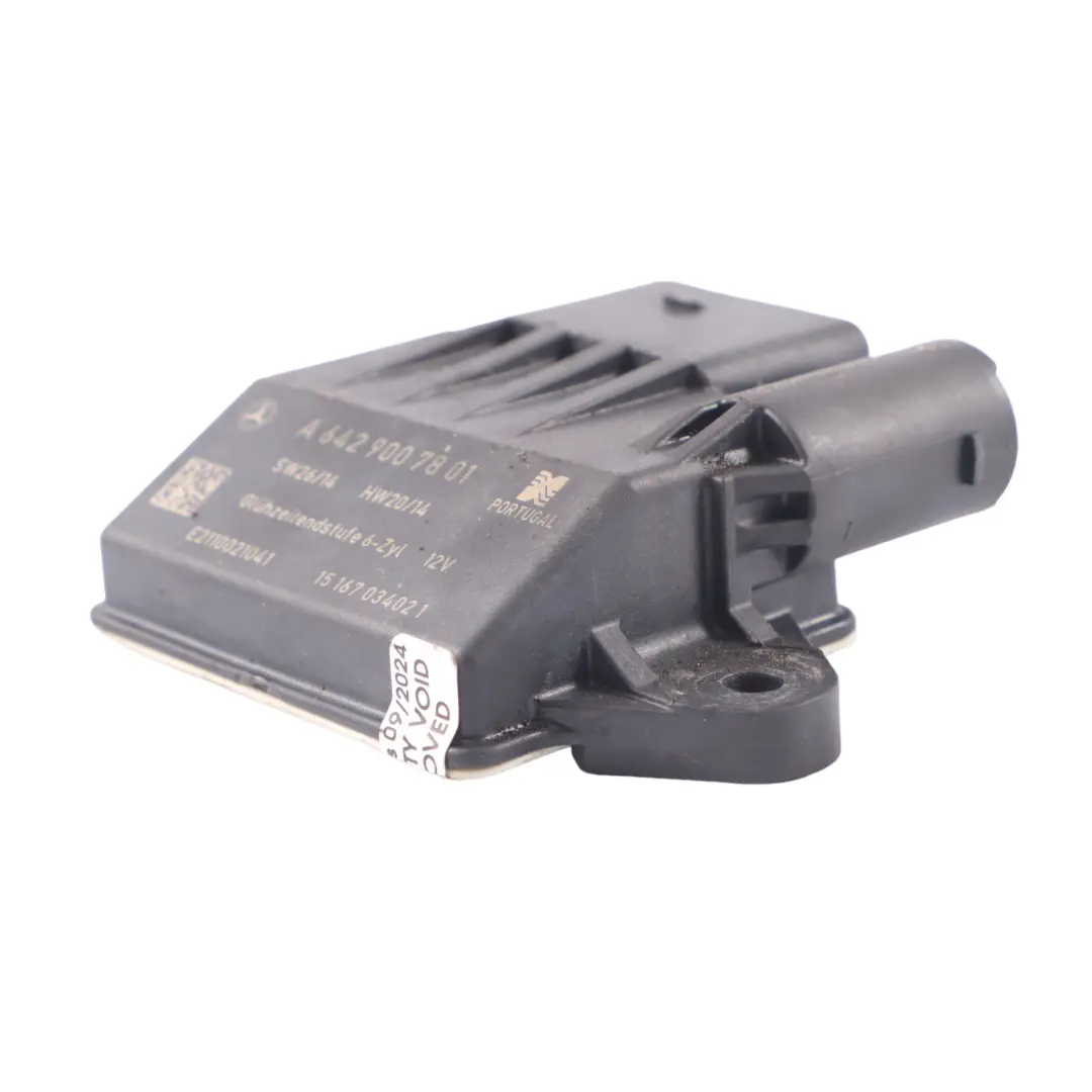  Bougie Préchauffage Mercedes W164 W211 W219 OM642 Module Relais - SKU A6429007801 - Numéro de pièce A6429007801