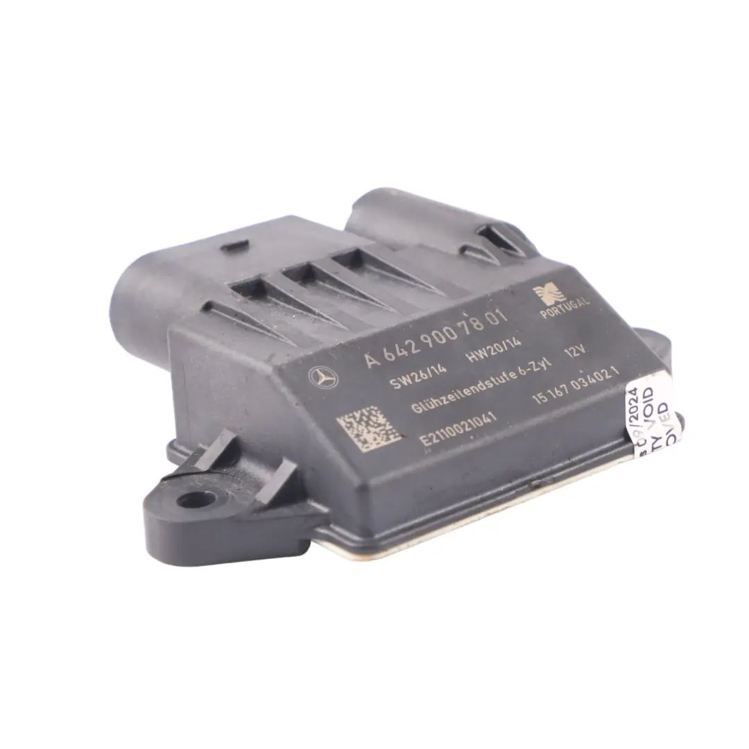  Glow Plug Mercedes W164 W211 W219 OM642 Relay Control Unit Module - SKU A6429007801 - Part number A6429007801