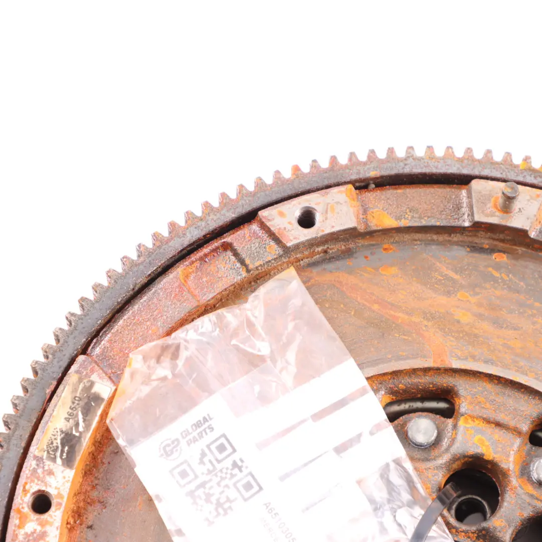 Flywheel Starter Motor Ring Gear Sprocket to Mercedes W176 C117 X156 with Part number A6510305405 Mercedes W176 C117 X156 Flywheel Starter Motor Ring Gear Sprocket - SKU A6510305405 - Part number A6510305405