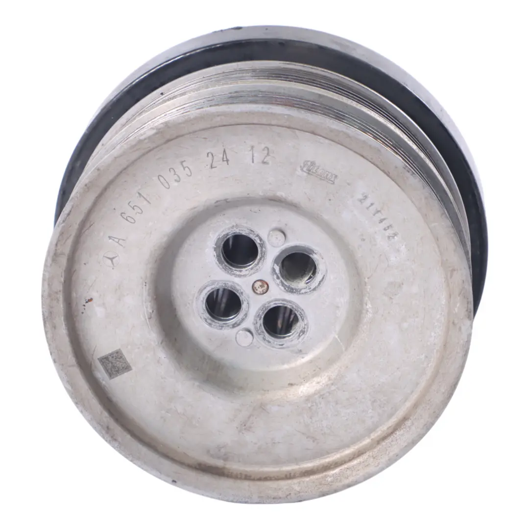 OM651 Engine Vibration Damper Crankshaft Pulley to Mercedes Vito W447 with Part number A6510352412 Mercedes Vito W447 OM651 Engine Vibration Damper Crankshaft Pulley - SKU A6510352412 - Part number A6510352412