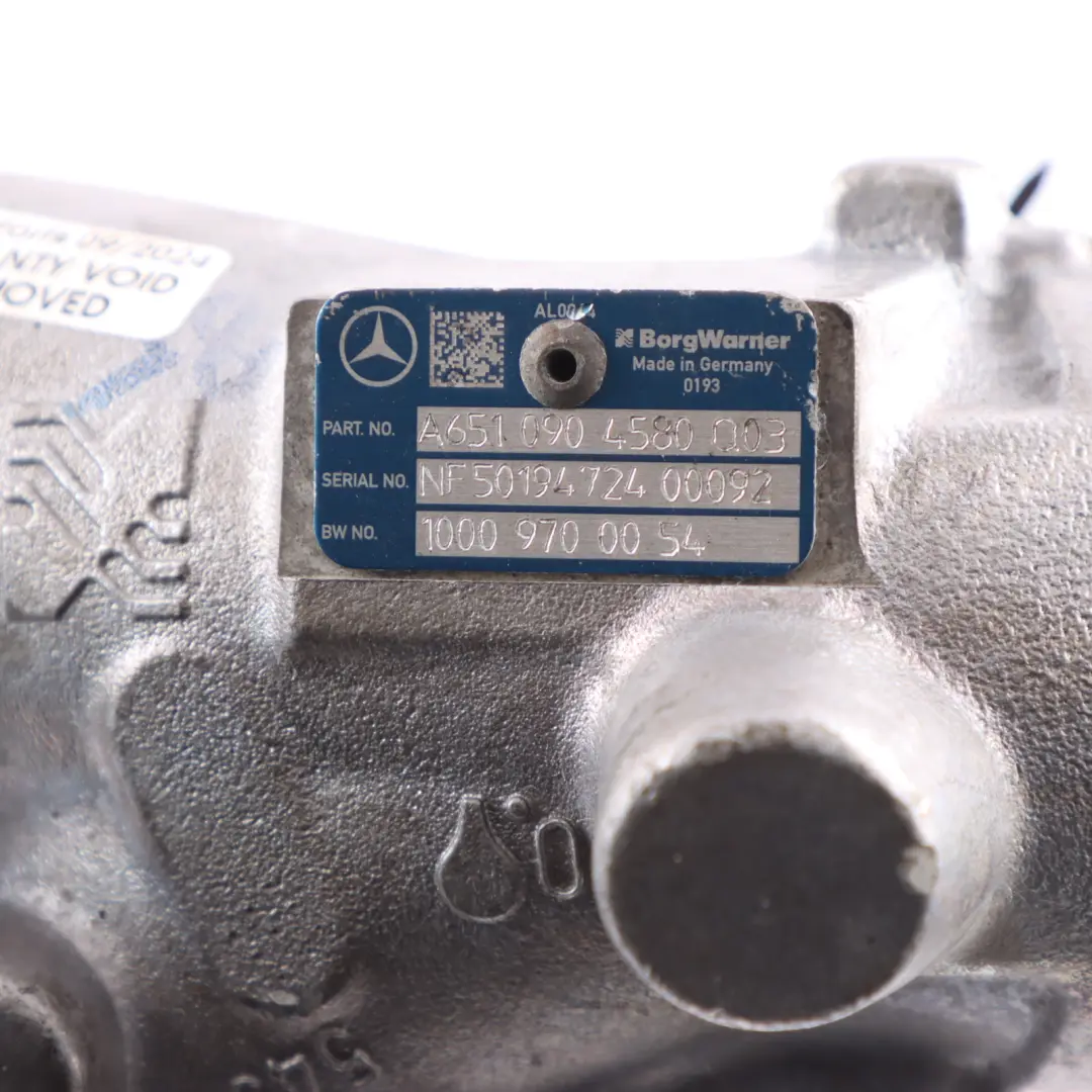 Air Duct Mercedes W205 X253 Diesel OM651 Turbocharger Outlet Pipe - SKU A6510901586-2 - Part number A6510901586