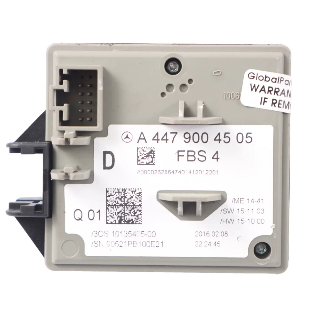 Mercedes W251 R320 CDI OM642 4Matic Engine Unit ECU KIT Key Lock - SKU A6519002803 - Part number A6519002803