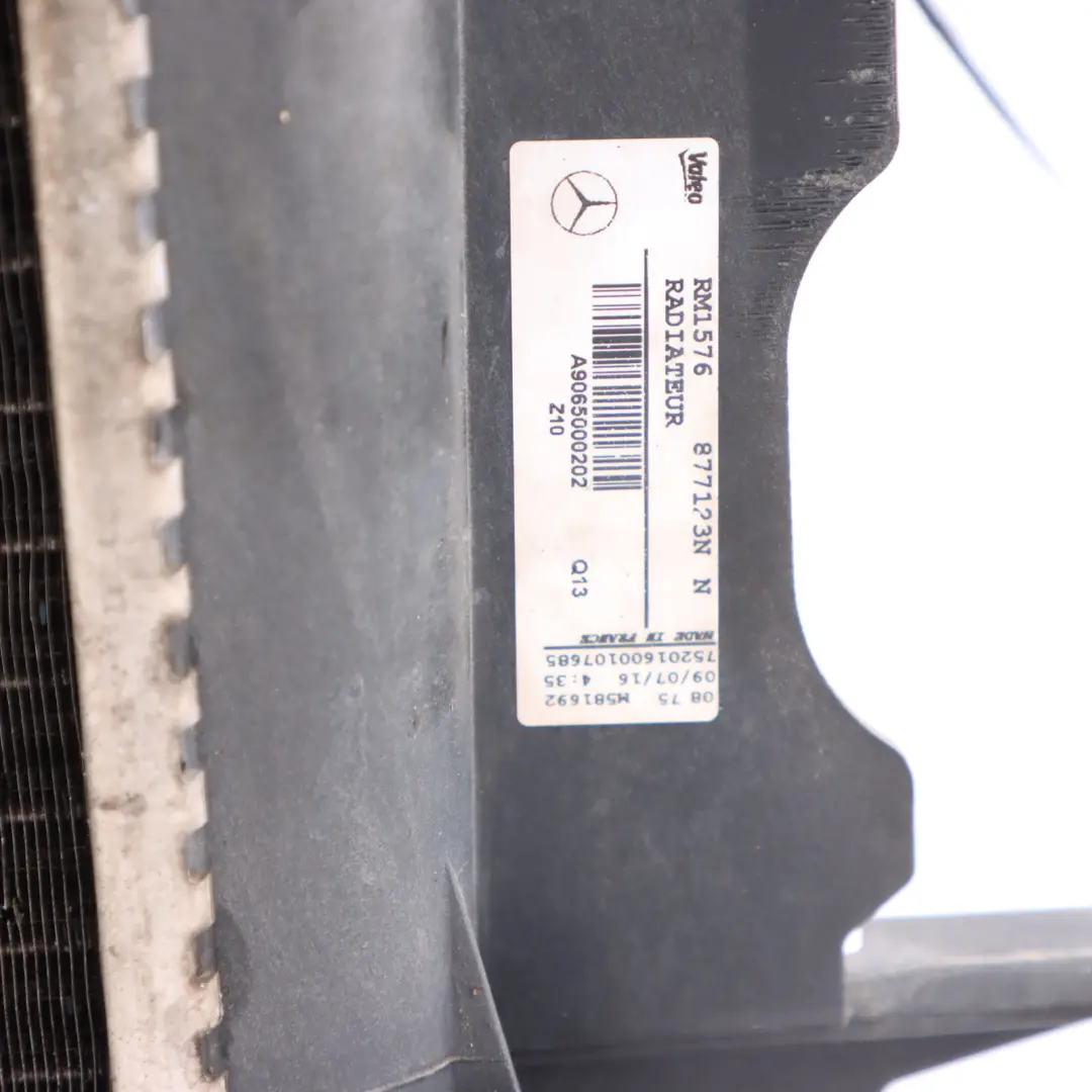 Mercedes W906 raffreddamento motore radiatore acqua refrigerante - SKU A9065000202 - Numero di parte A9065000202