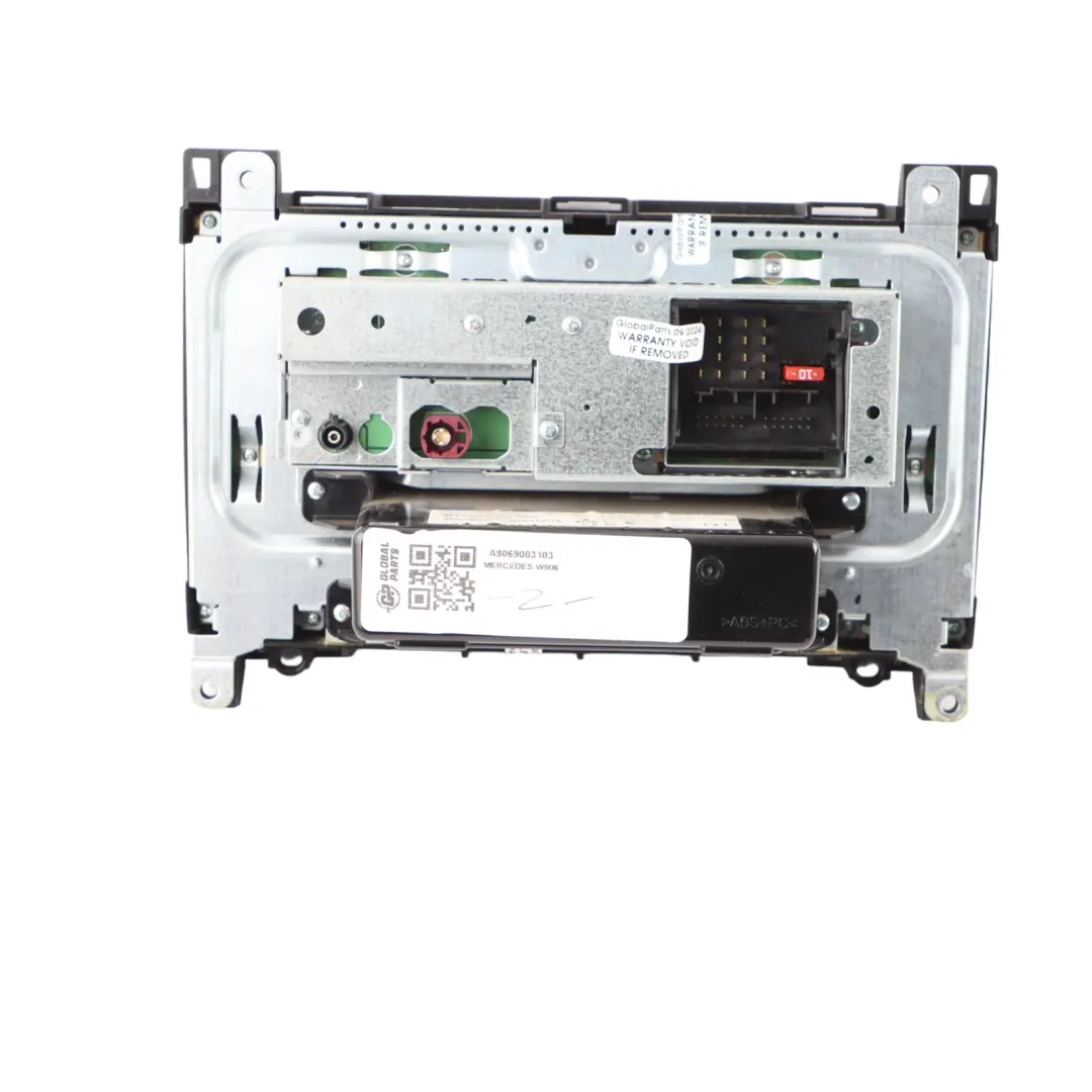 Multimedia Radio Stereo Sat Nav Bluethooth Head Unit to Mercedes W906 with Part number A9069003103 Mercedes W906 Multimedia Radio Stereo Sat Nav Bluethooth Head Unit - SKU A9069003103 - Part number A9069003103