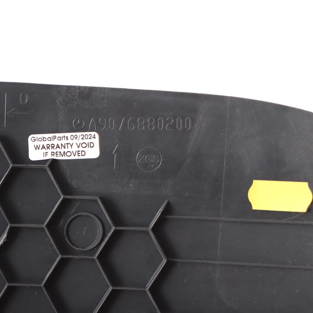 W907 Centre Console Bottom Cover Trim Panel to Mercedes Sprinter with Part number A9076880200 Mercedes Sprinter W907 Centre Console Bottom Cover Trim Panel - SKU A9076880200 - Part number A9076880200