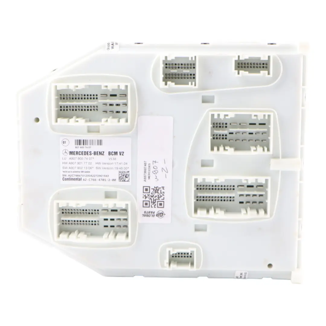 W907 W910 Body Control Module ECU to Mercedes Sprinter with Part number A9079007407 Mercedes Sprinter W907 W910 Body Control Module ECU - SKU A9079007407 - Part number A9079007407