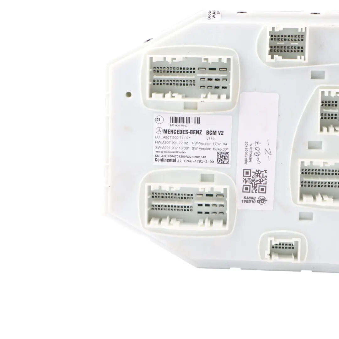 W907 W910 Body Control Module ECU to Mercedes Sprinter with Part number A9079007407 Mercedes Sprinter W907 W910 Body Control Module ECU - SKU A9079007407 - Part number A9079007407