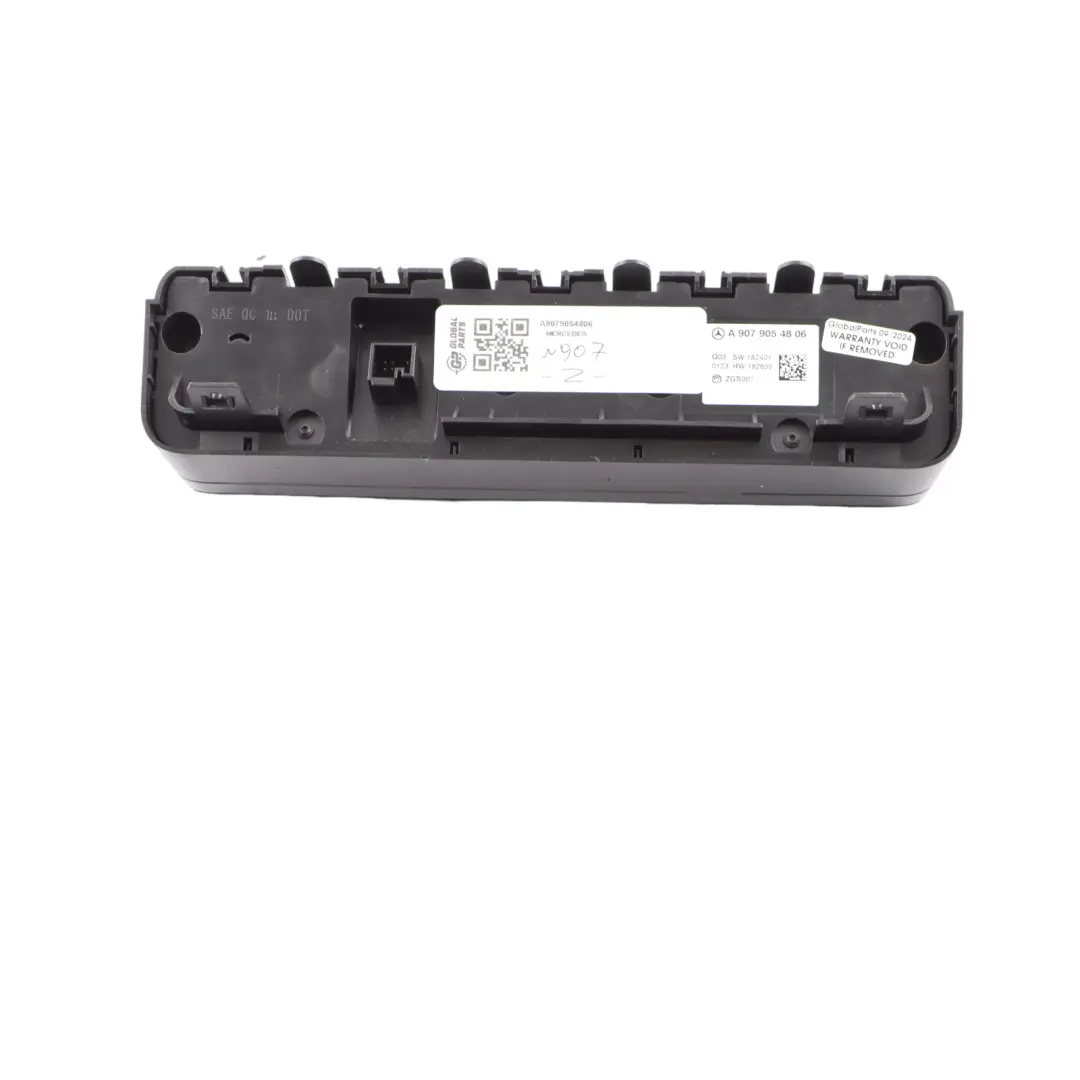 W907 Klima Anlage A/C Heizung Klimabedienteil für Mercedes mit Teilenummer A9079054806 Mercedes W907 Klima Anlage A/C Heizung Klimabedienteil - SKU A9079054806 - Teilenummer A9079054806