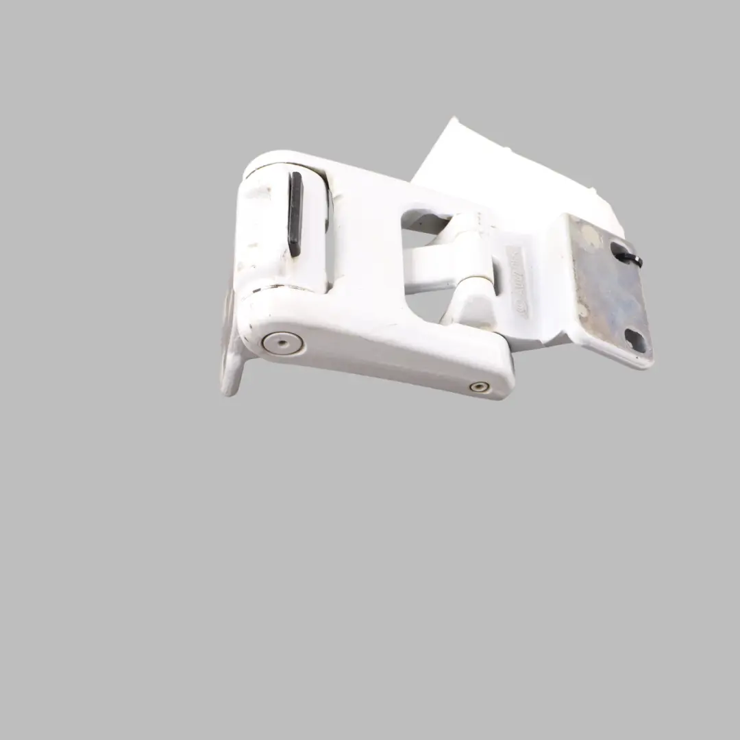 Mercedes W907 Door Hinge Bottom Lower Arctic White - 9147 - SKU A9107409200-ARW - Part number A9107409200